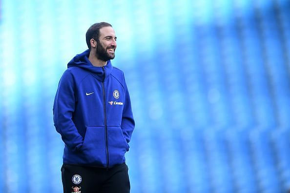 Gonzalo Higuaín signed for Chelsea on loan from Juventus